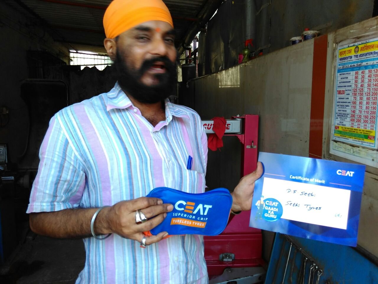 CEAT Tyres Dealer Activation