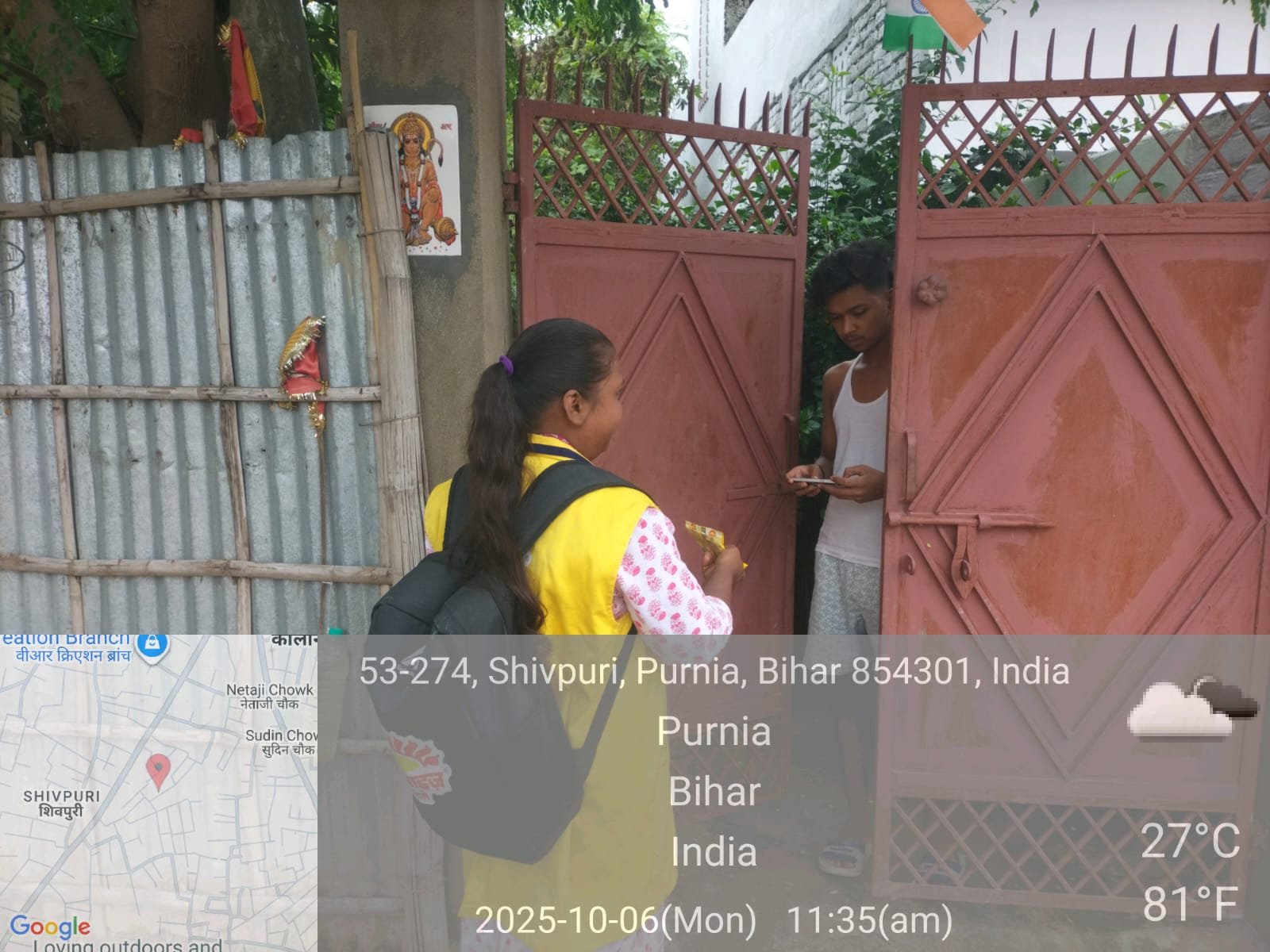 Door to Door Consumer Sampling